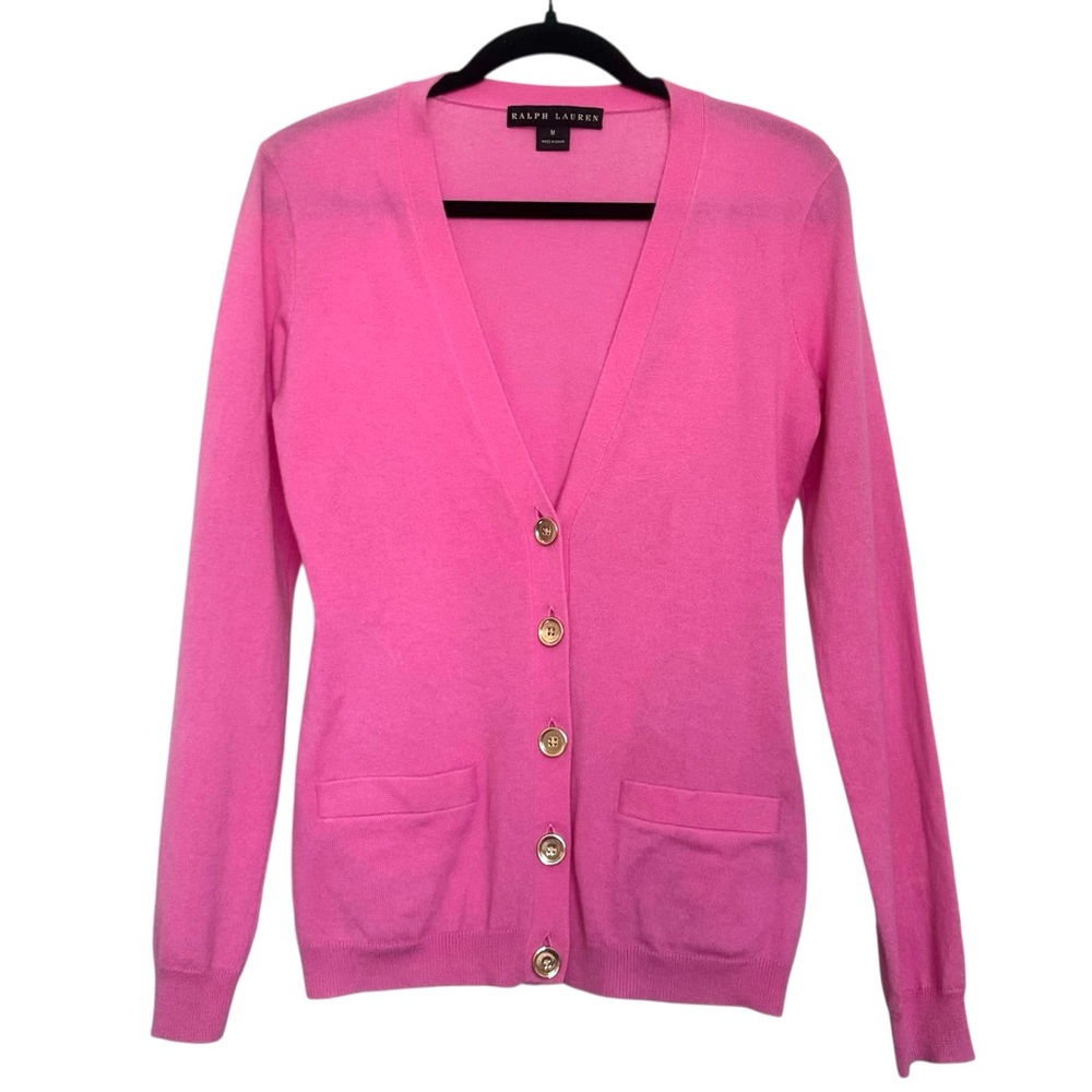 RALPH LAUREN CASHMERE CARDIGAN